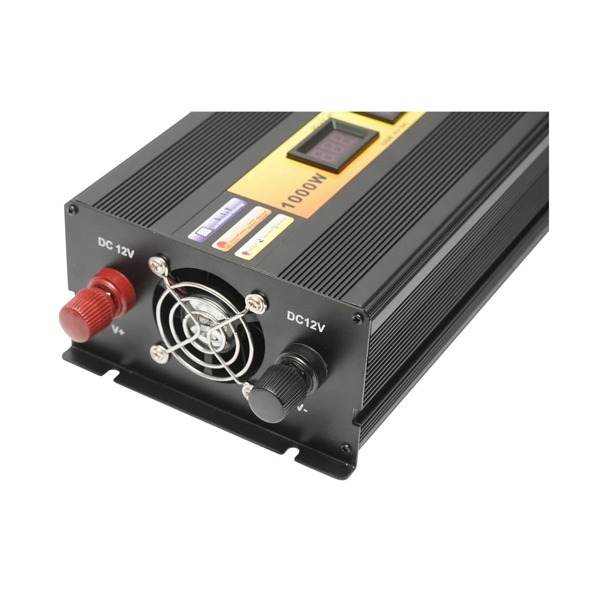 Invertor tensiune 12V-220V 1000W LCD cu USB Breckner Germany
